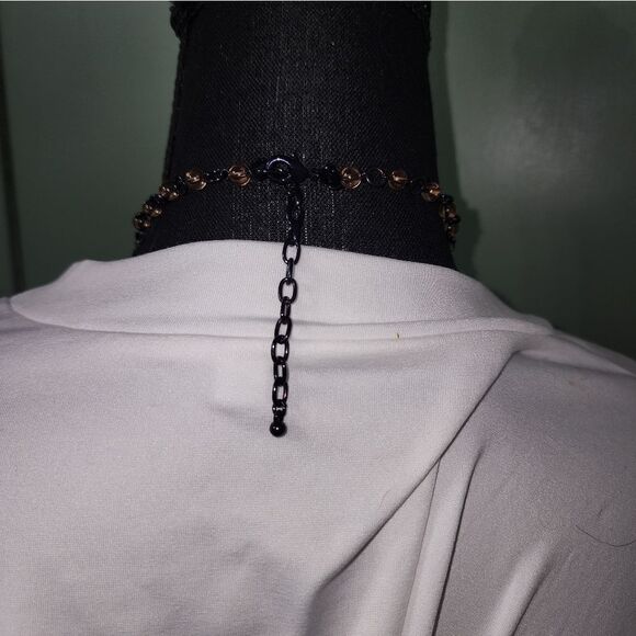 Joan Rivers 3 Row Sparkling Teardrops 26" Necklace w/ 3" extender NWOT - Picture 15 of 16